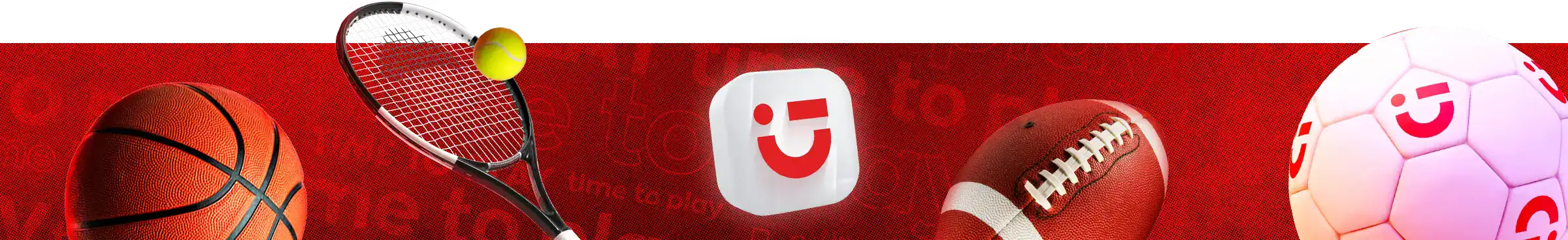 Bannière sportive